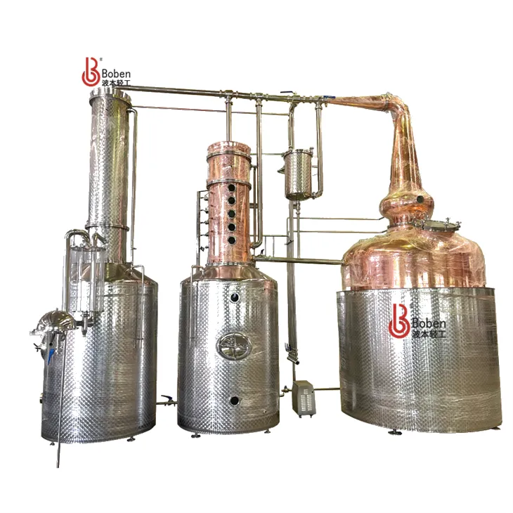 5000 Litres Reflux Column Still With Sightglass