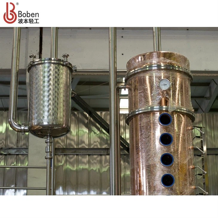 5000L Copper Pot Still With Gin Basket