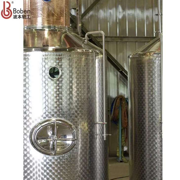 5000L Copper Pot Still With Gin Basket