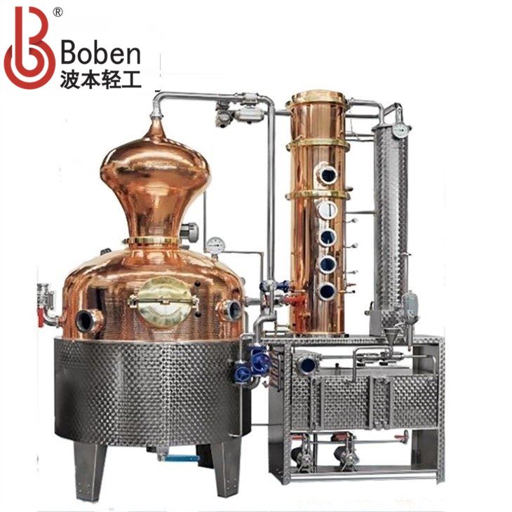 Copper Pot Still for Whiskey and Brandy