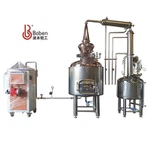 Boben 500L Copper Pot Still Essential Oil Distillation Equipment