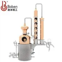 Hybrid Pot Still with Reflux Column
