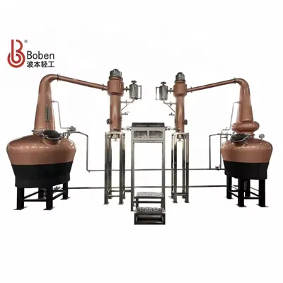 1000L&650L Double Pot Still Malt Whisky