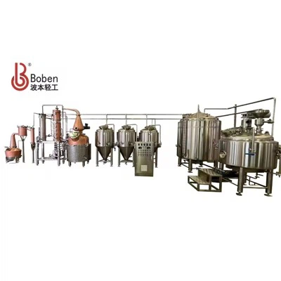 400L&100L Gin Distillery Production Line