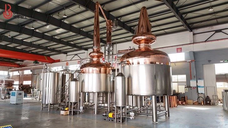12500L & 6500L Whisky Twin Pot Still