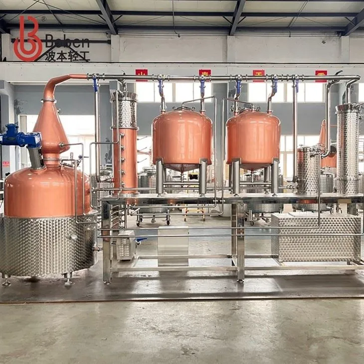 500ltr Double Retort Pot Still