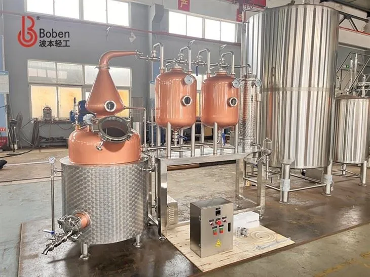 250L Double Retort Pot Rum Distillery