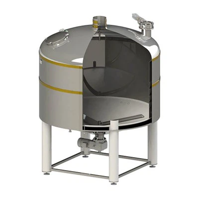250 GALLON MASH TUN STEAM / ELECTRIC JACKETED