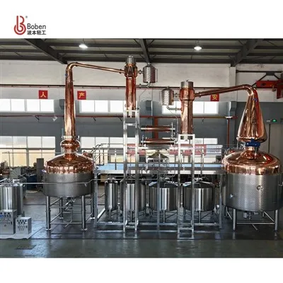 6000L & 3600L Scottish Copper Pot Still
